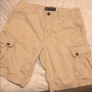 American Eagle Khaki Cargo Shorts